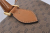 Authentic GUCCI Micro GG PVC Leather Hand Bag Purse Brown 6026C