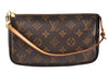 Authentic Louis Vuitton Monogram Pochette Accessoires Pouch M51980 LV 6027I