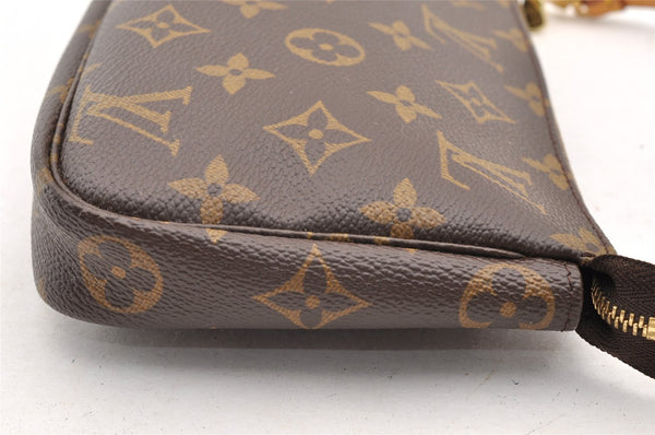 Authentic Louis Vuitton Monogram Pochette Accessoires Pouch M51980 LV 6027I