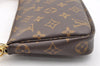 Authentic Louis Vuitton Monogram Pochette Accessoires Pouch M51980 LV 6027I