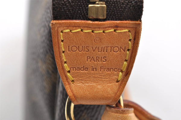 Authentic Louis Vuitton Monogram Pochette Accessoires Pouch M51980 LV 6027I
