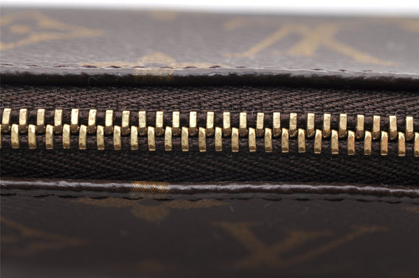 Authentic Louis Vuitton Monogram Pochette Accessoires Pouch M51980 LV 6027I