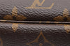 Authentic Louis Vuitton Monogram Pochette Accessoires Pouch M51980 LV 6027I