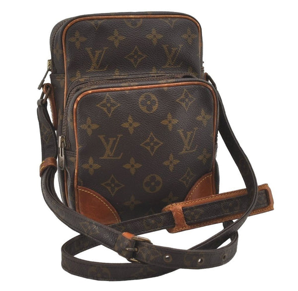 Authentic Louis Vuitton Monogram Amazone Shoulder Cross Bag M45236 LV Junk 6028I