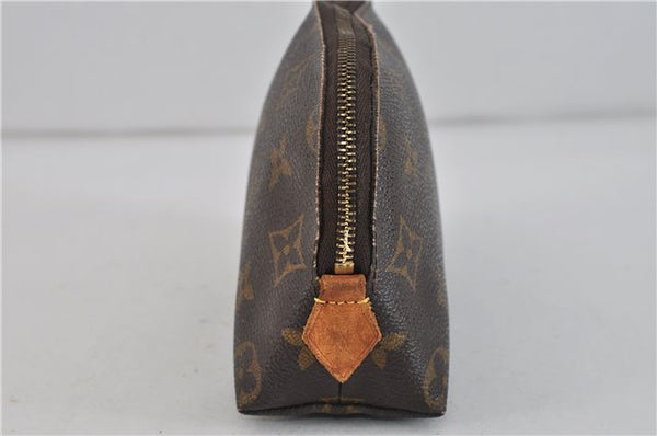Authentic LOUIS VUITTON Monogram Pochette Cosmetic Pouch M47515 LV 6029C