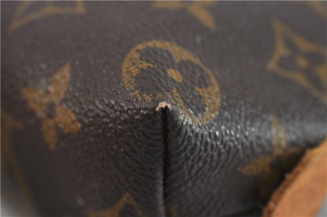 Authentic LOUIS VUITTON Monogram Pochette Cosmetic Pouch M47515 LV 6029C