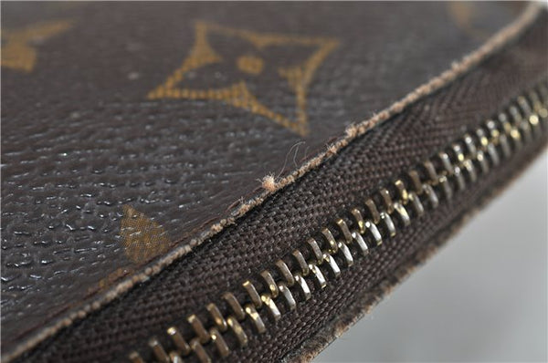 Authentic LOUIS VUITTON Monogram Pochette Cosmetic Pouch M47515 LV 6029C