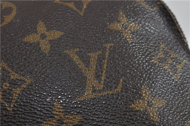 Authentic LOUIS VUITTON Monogram Pochette Cosmetic Pouch M47515 LV 6029C