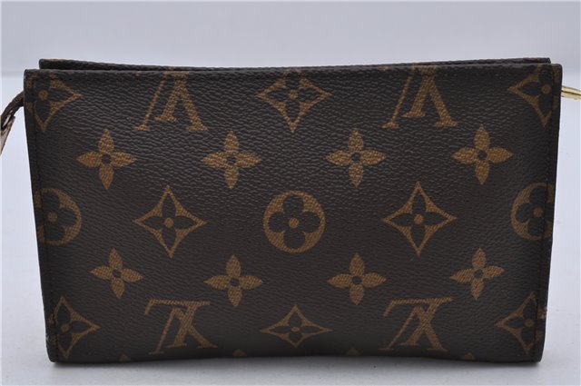 Authentic LOUIS VUITTON Monogram Pouch For Bucket PM LV 6030C