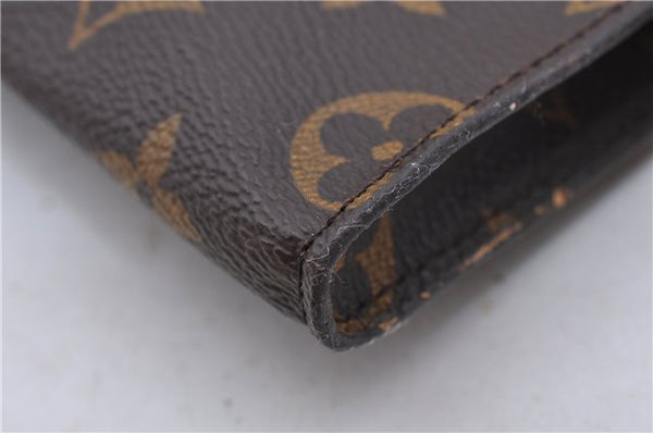 Authentic LOUIS VUITTON Monogram Pouch For Bucket PM LV 6030C