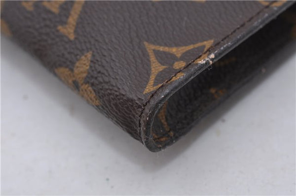 Authentic LOUIS VUITTON Monogram Pouch For Bucket PM LV 6030C