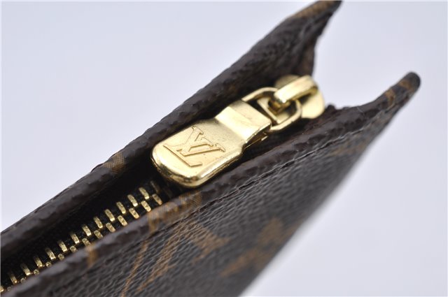 Authentic LOUIS VUITTON Monogram Pouch For Bucket PM LV 6030C