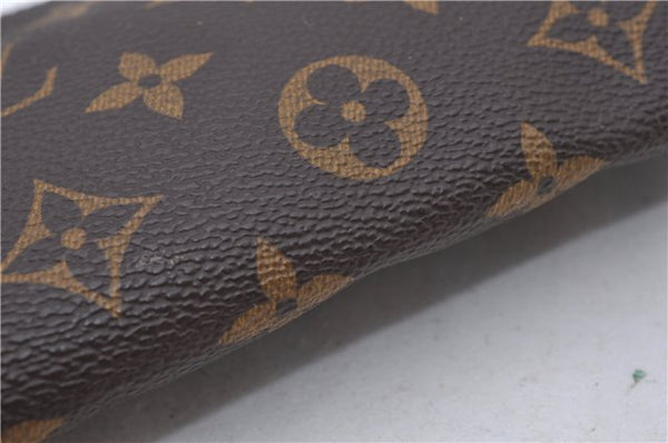Authentic LOUIS VUITTON Monogram Pouch For Bucket PM LV 6030C