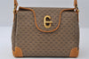 Authentic GUCCI Micro GG PVC Leather Shoulder Hand Bag Purse Brown Junk 6030I