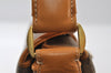 Authentic GUCCI Micro GG PVC Leather Shoulder Hand Bag Purse Brown Junk 6030I