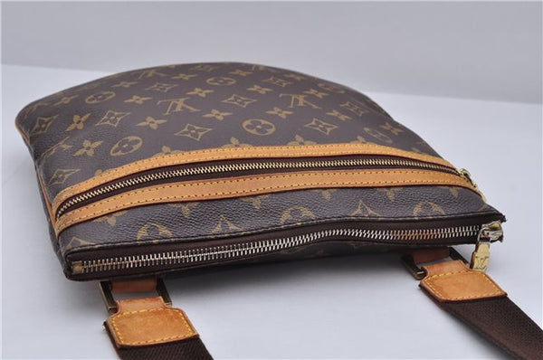 Auth Louis Vuitton Monogram Pochette Bosphore Shoulder Cross Bag M40044 LV 6031E