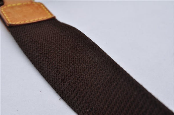 Auth Louis Vuitton Monogram Pochette Bosphore Shoulder Cross Bag M40044 LV 6031E