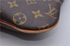 Auth Louis Vuitton Monogram Pochette Bosphore Shoulder Cross Bag M40044 LV 6031E