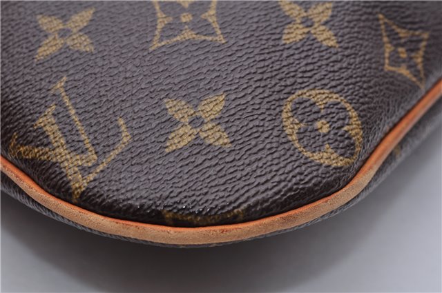 Auth Louis Vuitton Monogram Pochette Bosphore Shoulder Cross Bag M40044 LV 6031E
