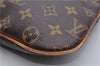 Auth Louis Vuitton Monogram Pochette Bosphore Shoulder Cross Bag M40044 LV 6031E