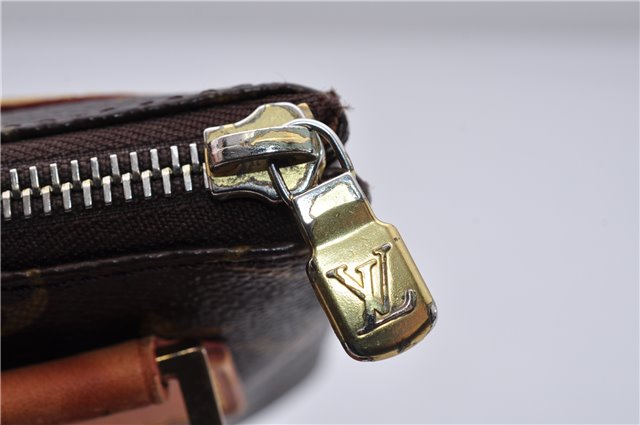 Auth Louis Vuitton Monogram Pochette Bosphore Shoulder Cross Bag M40044 LV 6031E