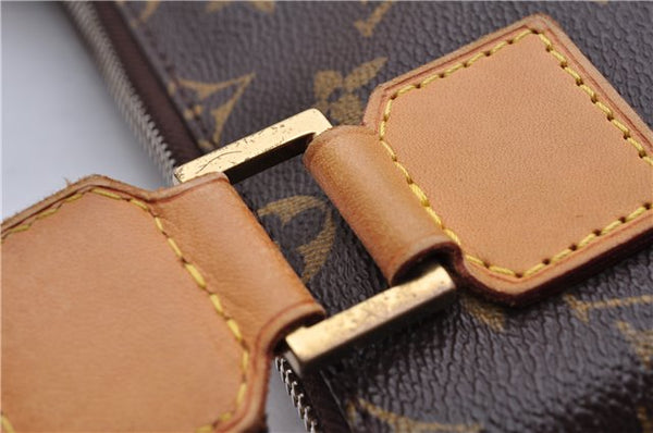 Auth Louis Vuitton Monogram Pochette Bosphore Shoulder Cross Bag M40044 LV 6031E