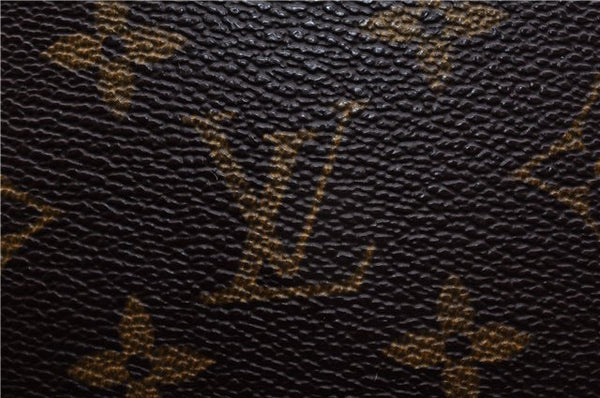 Auth Louis Vuitton Monogram Pochette Bosphore Shoulder Cross Bag M40044 LV 6031E