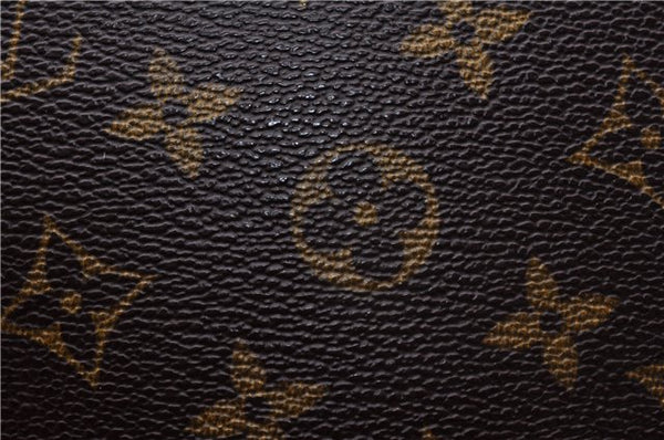 Auth Louis Vuitton Monogram Pochette Bosphore Shoulder Cross Bag M40044 LV 6031E