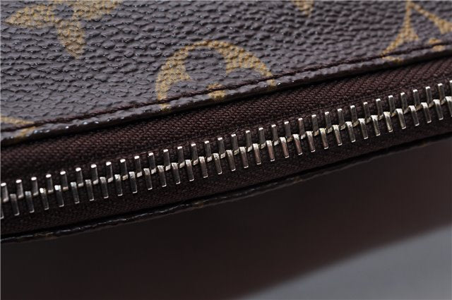 Auth Louis Vuitton Monogram Pochette Bosphore Shoulder Cross Bag M40044 LV 6031E