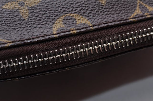 Auth Louis Vuitton Monogram Pochette Bosphore Shoulder Cross Bag M40044 LV 6031E