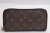 Authentic Louis Vuitton Monogram Zippy Long Wallet Purse M60017 LV Junk 6032I