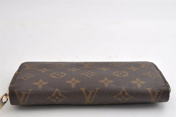 Authentic Louis Vuitton Monogram Zippy Long Wallet Purse M60017 LV Junk 6032I