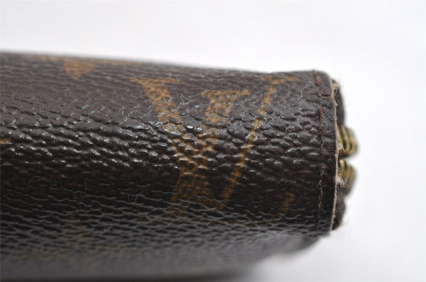 Authentic Louis Vuitton Monogram Zippy Long Wallet Purse M60017 LV Junk 6032I