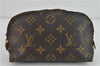 Authentic LOUIS VUITTON Monogram Pochette Cosmetic Pouch M47515 LV Junk 6034C