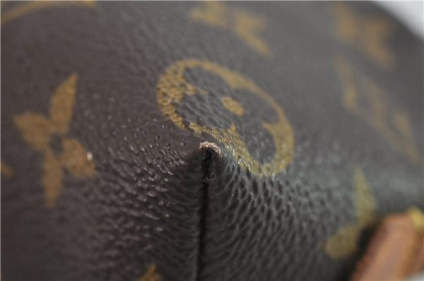 Authentic LOUIS VUITTON Monogram Pochette Cosmetic Pouch M47515 LV Junk 6034C