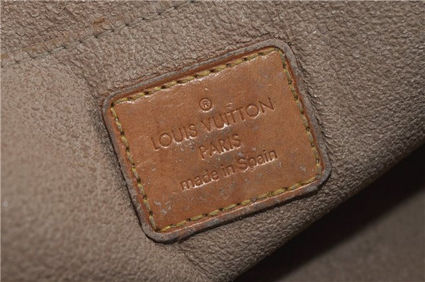 Authentic LOUIS VUITTON Monogram Pochette Cosmetic Pouch M47515 LV Junk 6034C