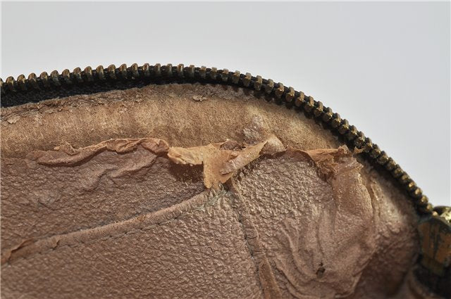 Authentic LOUIS VUITTON Monogram Pochette Cosmetic Pouch M47515 LV Junk 6034C