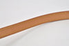 Authentic Louis Vuitton Leather Shoulder Strap Beige 39" LV 6037I