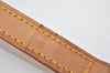 Authentic Louis Vuitton Leather Shoulder Strap Beige 39" LV 6037I