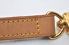 Authentic Louis Vuitton Leather Shoulder Strap Beige 39" LV 6037I