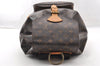 Authentic Louis Vuitton Monogram Montsouris GM Backpack M51135 LV 6038I