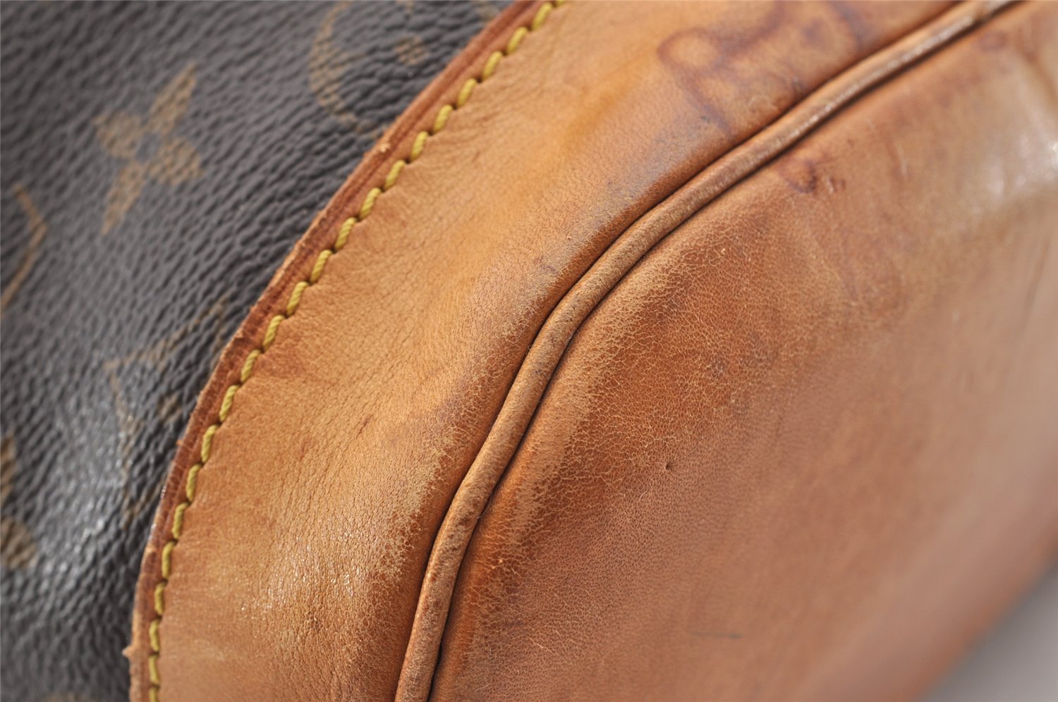 Authentic Louis Vuitton Monogram Montsouris GM Backpack M51135 LV 6038I