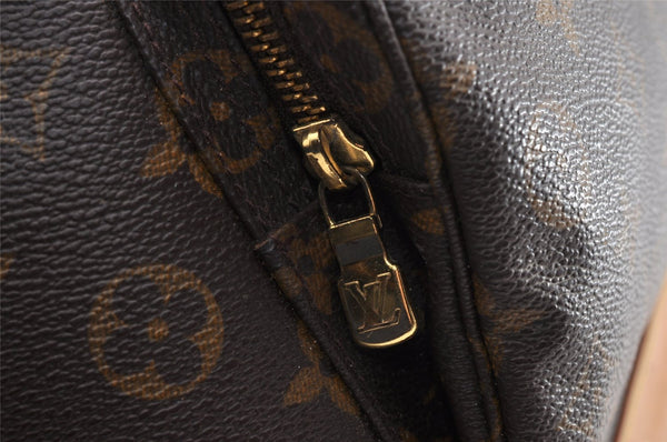 Authentic Louis Vuitton Monogram Montsouris GM Backpack M51135 LV 6038I