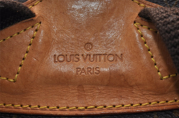 Authentic Louis Vuitton Monogram Montsouris GM Backpack M51135 LV 6038I