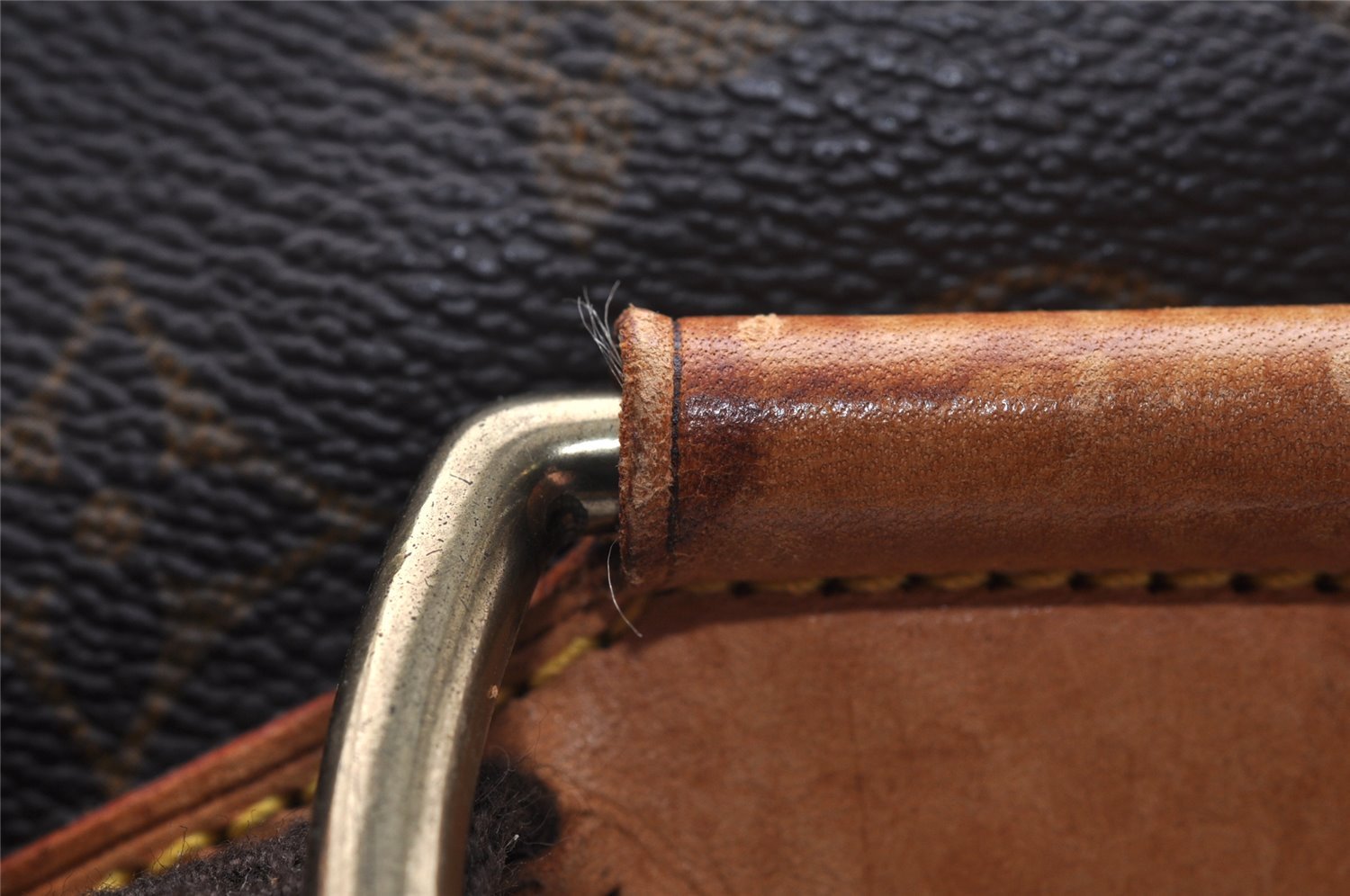 Authentic Louis Vuitton Monogram Montsouris GM Backpack M51135 LV 6038I