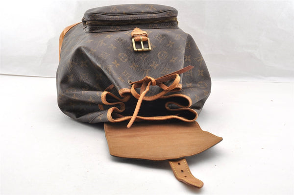 Authentic Louis Vuitton Monogram Montsouris GM Backpack M51135 LV 6038I