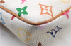 LOUIS VUITTON Monogram Multicolor Pochette Accessoires Pouch M92649 White 6039C