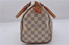 Authentic Louis Vuitton Damier Azur Speedy25 Hand Boston Bag N41534 LV 6040E