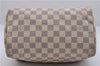 Authentic Louis Vuitton Damier Azur Speedy25 Hand Boston Bag N41534 LV 6040E