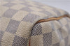 Authentic Louis Vuitton Damier Azur Speedy25 Hand Boston Bag N41534 LV 6040E